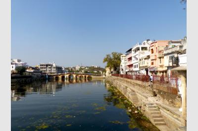 View from the lake - Udaipur - India - 28.02