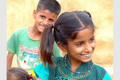 Children's smiles - India